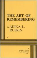 Cover for The art of remembering