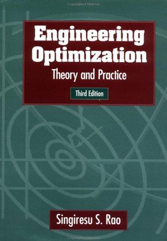 Cover for Engineering optimization