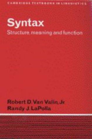 Cover for Syntax