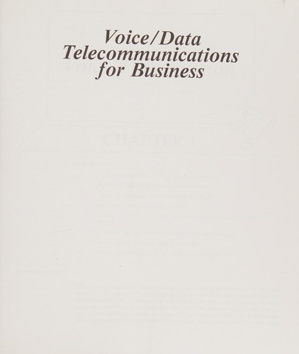 Cover for Voice/data telecommunications for business