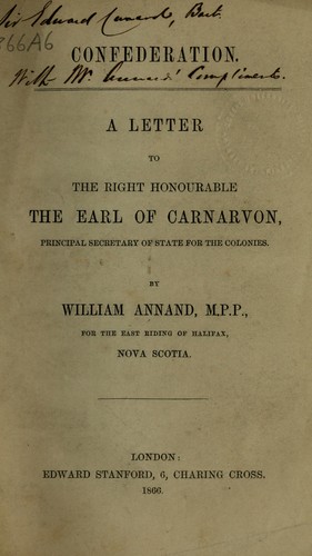 Cover for Confederation