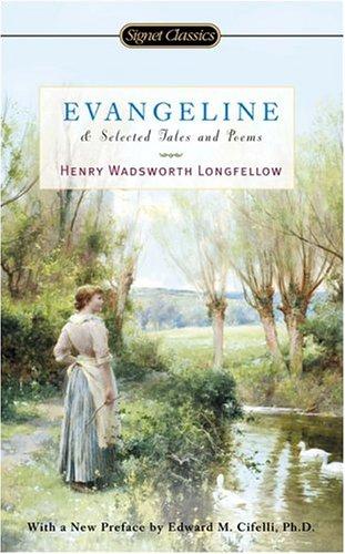 Cover for Evangeline and selected tales and poems