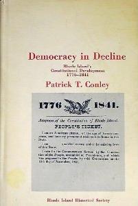 Cover for Democracy in decline