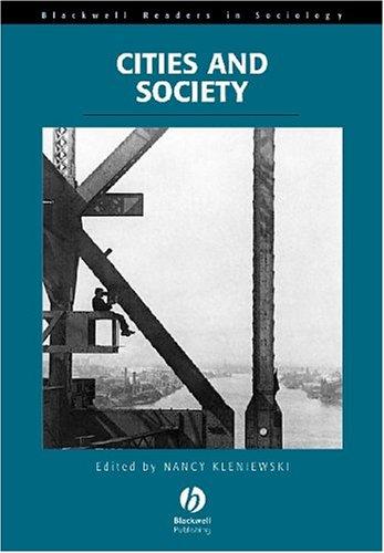 Cover for Cities and Society (Blackwell Readers in Sociology)