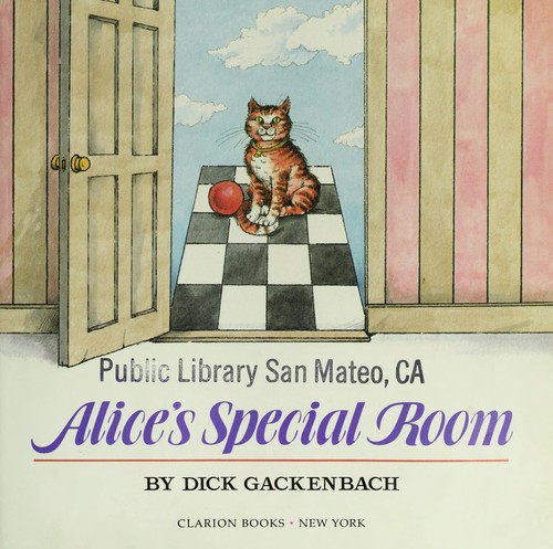 Cover for Alice's special room