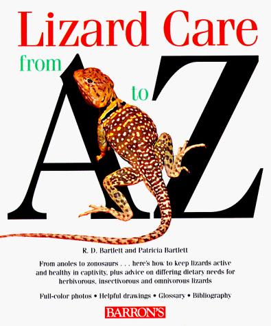 Cover for Lizard care from A to Z