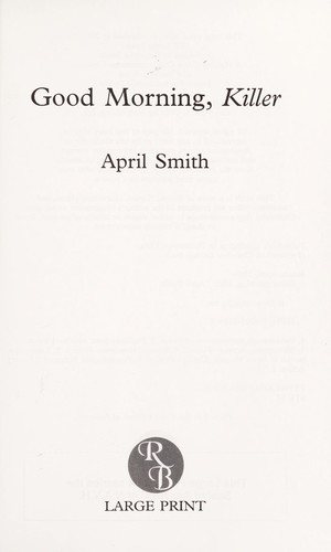 Cover for Good morning, killer