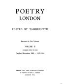 Cover for Poetry London (English Little Magazines)