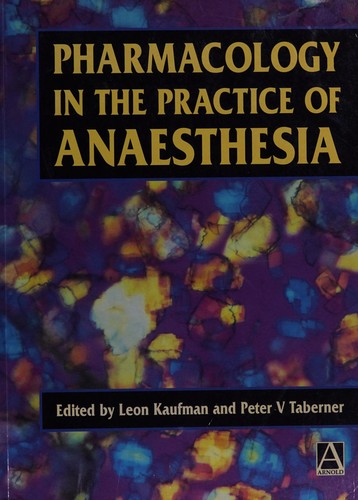 Cover for Pharmacology in the practice of anaesthesia