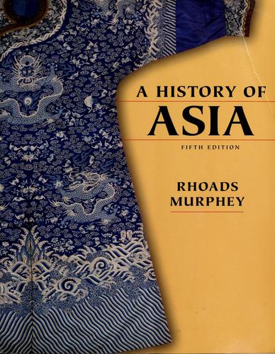 Cover for A history of Asia