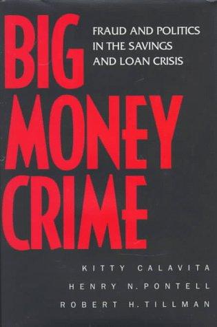 Cover for Big money crime