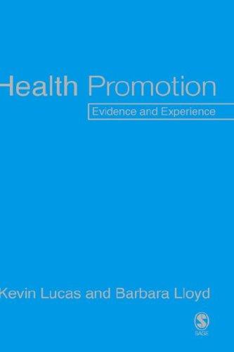 Cover for Health Promotion