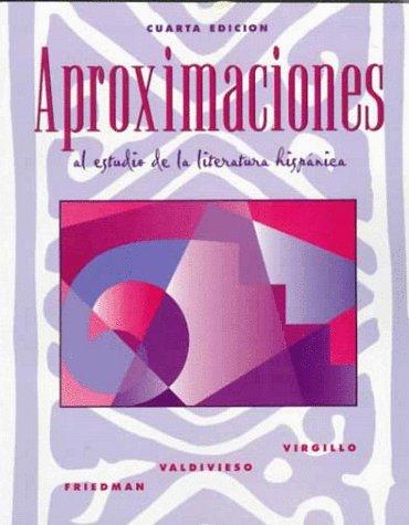 Cover for Aproximaciones al estudio de la literatura hispánica