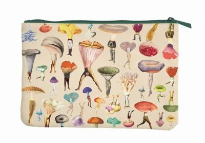 Cover for Art of Nature: Fungi Accessory Pouch : (Gifts for Mushroom Enthusiasts and Nature Lovers, Cute Stationery, Back to School Supplies)