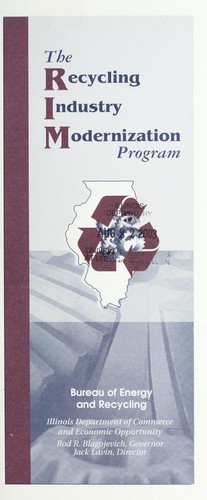 Cover for The Recycling Industry Modernization Program