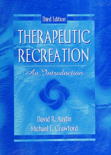Cover for Therapeutic recreation