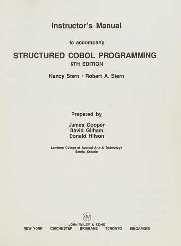 Cover for Stern