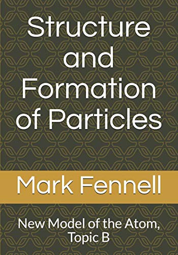 Cover for Structure and Formation of Particles