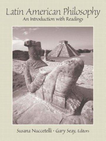 Cover for Latin American Philosophy