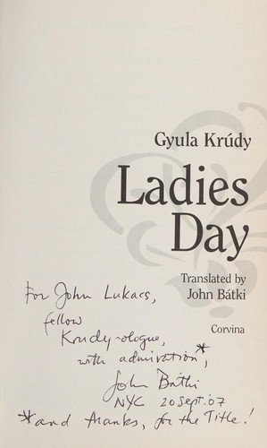 Cover for Ladies day