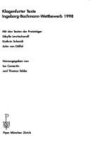 Cover for Klagenfurter Texte