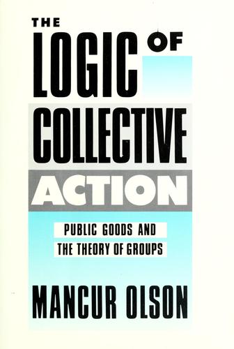 Cover for The logic of collective action