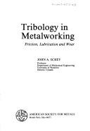 Cover for Tribology in metalworking