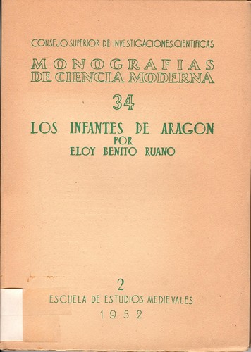 Cover for Los infantes de Aragón.