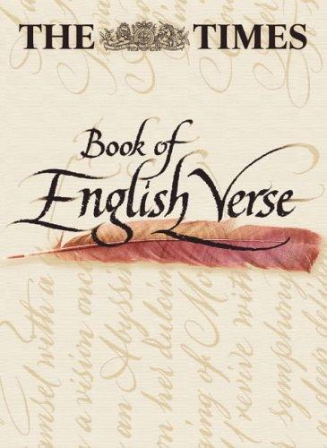 Cover for The "Times" Book of English Verse