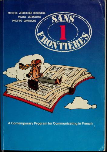 Cover for Sans frontieres 1
