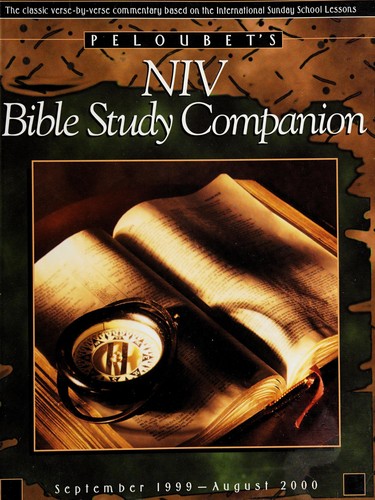 Cover for Peloubet's Niv Bible Study Companion 1998-1999 (Peloubet's Sunday School Commentary)