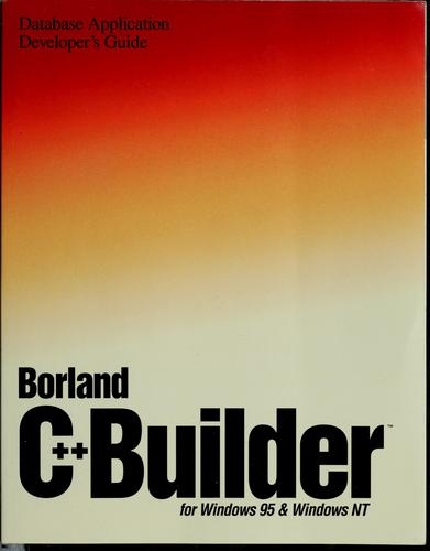 Cover for Borland C++ Builder 3 for Windows 95 and Windows NT