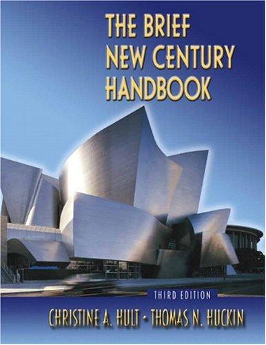 Cover for Brief New Century Handbook, The (with CD and MyCompLab) (3rd Edition) (MyCompLab Series)