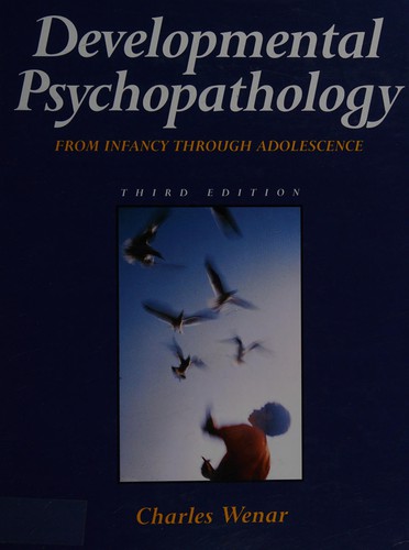 Cover for Developmental Psychopathology