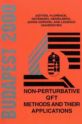 Cover for Non-perturbative qft methods and their applications