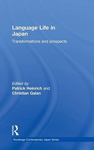 Cover for Language life in Japan