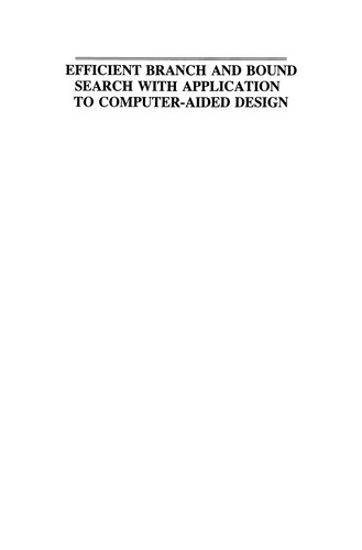 Cover for Efficient Branch and Bound Search with Application to Computer-Aided Design