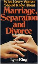 Cover for What Every Woman Should Know About Marriage, Separation and Divorce