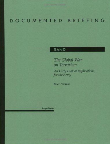 Cover for The global war on terrorism