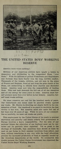 Cover for Making boy power count