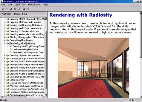 Cover for Autodesk VIZ 4 Training CD
