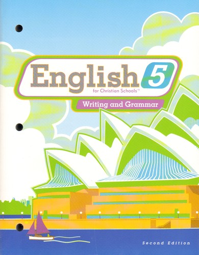 Cover for English 5 for Christian Schools