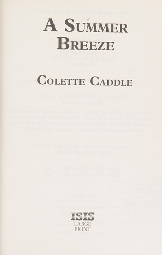 Cover for A summer breeze