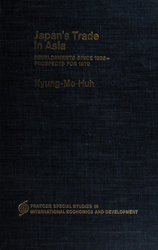 Cover for Japan's trade in Asia