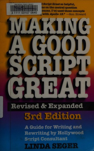 Cover for Making a good script great