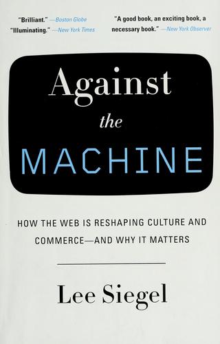 Cover for Against the machine