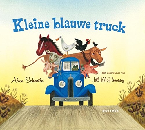 Cover for Kleine blauwe truck