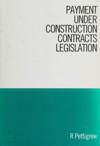 Cover for Payment under construction contracts legislation