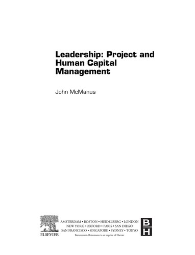 Cover for Leadership