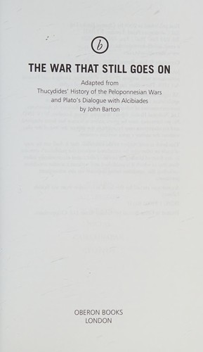 Cover for The war that still goes on
